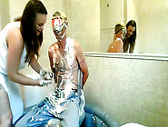 Extraordinary Sploshing Wam Dirty Food Play Tied And Bound (Funny Too)