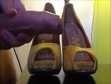 Guys Cumming Over Shoes Slo Mo