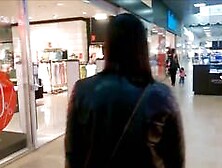 Public Blowjob in Dressing Room with a Russian Babe