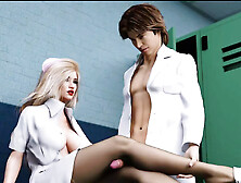 Welcome To Free Will - #61 - Banging Sexy Nurse In Stockings By Redlady2K