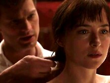 Dakota Johnson and Jamie Dorman Sex Scene from 50 Shades Grey