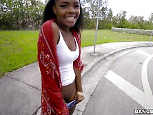 Tiny Black Pussy for a Big Fat Burrito