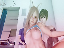 Dude Watches His Gf Being Rammed By His Best Friend | Kitchen Sex [3D Anime Uncensored]