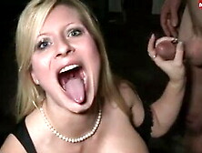 Melanie Moon - pounded in the trunk by two men and sucking