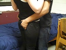 Pale Sexy Female & Brown Pierced Male