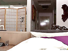 Nikki Delano is taking a big cock of her friend Erik Everhard