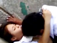 Thai Students Fuck Outdoor