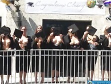 Graduated Feminist Girls Showing Tits