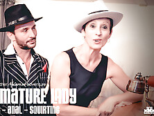 Squirting Kinky French Mature Diana Loves Anal And Fisting