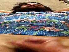 Homeless guy jerked off for cash