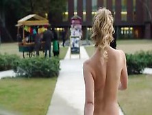 ENF Woman Goes Streaking on a College Campus Happy Death Day