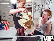 Mature Teacher Tries To Help Sly Guy And Finally Gets Fucked