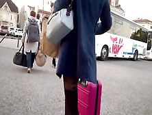 Slow Motion Woman With Fantasy Pantyhose 2