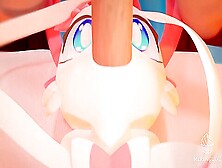 Cute Sylveon X Trainer Have Suck Penis