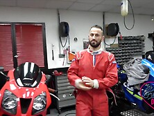 Aurora,  a wicked brunette hair with large melons