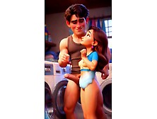 ai generated sex stuck in a laundry room stepsister