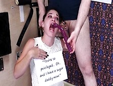 Bad Behaved Teen Gagged