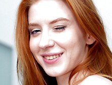 Monster dick fucked only anal red-haired babe