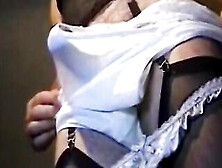 For Maxipad Lovers! 1St Time W Pad In Panties!-Vintage Video