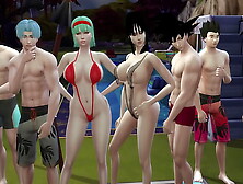 Milk Mother and Ex-Wife Epi three Pool Party Moms Slammed by Their Sons Perverted Mother and Sons Swap Wives Unfaithful Girls Nt