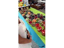 Getting A Taste Of Big-Tits Brunette Alice Thunder