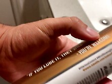 The Lube Life that moist water feel valuable with large knob fantasy inside the snatch.