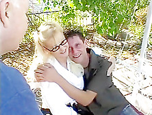 Hottest pornstar Justine Romee in horny blonde,  facial xxx clip