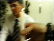 Two french slaves dominated by two masters PART2