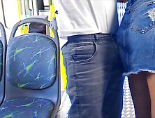 Young student gets groped on the bus!