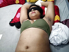 Blindfolded wifey surprises her husband with a hot share on their anniversary