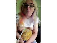 day 1 in the clouds,  methwhore keeps blowing c