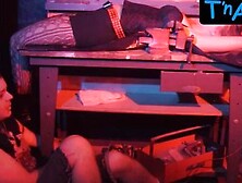 Dahlia Desade Breasts Scene in Daisy Derkins Vs. The Bloodthirsty Beast Of Barren Pines!