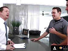 DREAM MASSAGE - 2 Dong Hungry MILFs Veronica Avluv And Alexis Fawx Screw Jointly 2 Sexy Studs