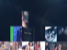 American tourist girl sees the sites of the UK