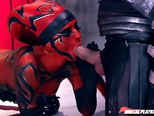 Seductive fantasy slut Star Wars memorable xxx video