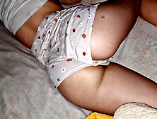 Naughty time with my stepbrother on my boyfriend's couch while he's away