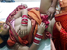 Newly married bhabi full enjoy fuck in saree