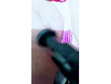 Thick thigh Pinay wife pussy massage + Creampie