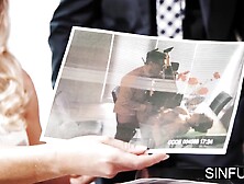 Filthy Little Secret at the Office with Karina King from HR & George Uhl at SinfulXXX