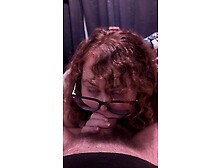 Cumdump sucks my jock in advance of I make her ride me with her booty