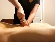 Extreme Post Climax Torture on the Head after he Orgasm