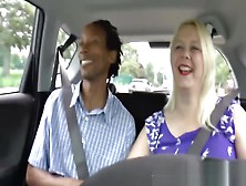 Black Guy Pleased By Two Blonde Babes