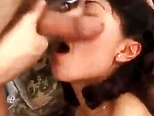 Orgy with hairy woman