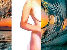 GLAMOROUS HAWAII FEMALE SHOWERS IN WATER