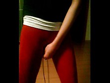 Red Leggings