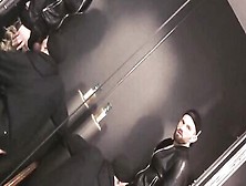 Gay Chum Is Fucked In The Elevator By A Horny Boyfriend