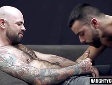 Wooly Gay Assfuck Session Ends With Hot Cumshot