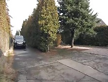 Guy puts clothes pegs on tied sluts' nipples