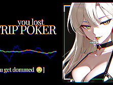 F4M | Erotic Audio | You Lost Strip Poker