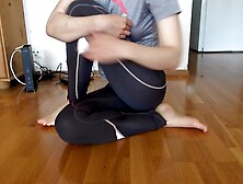 I love to do yoga and take off my clothes until I am fully naked